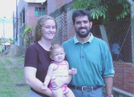 Diego, Jo and Elena Santana